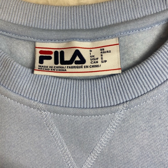 Fila Blue Crewneck Sweater - Picture 3 of 3